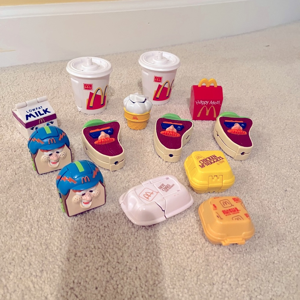 Vintage McDonald Happy Meal Changeables 13